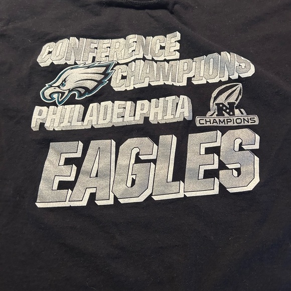 Team Apparel Black Conference Champions Tee - Picture 4 of 7